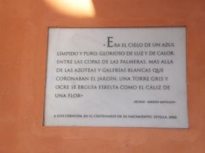 Poema Ocnos, Jardín Antiguo.